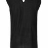 MOUWLOZE BLOUSE ZWART - Afbeelding 2