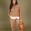 BOBBI BUCKET MAXI COGNAC - Afbeelding 4