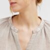 BLOUSE ANNSOFIE LINNEN - Afbeelding 2
