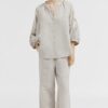 BLOUSE ANNSOFIE LINNEN - Afbeelding 3