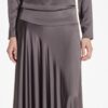 SARAH PACINI ROK SATIJN STRETCH - Afbeelding 3