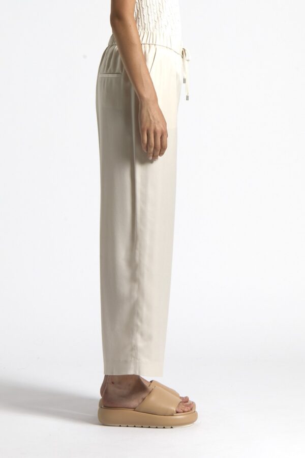 PESERICO PANTS IVORY - Afbeelding 3