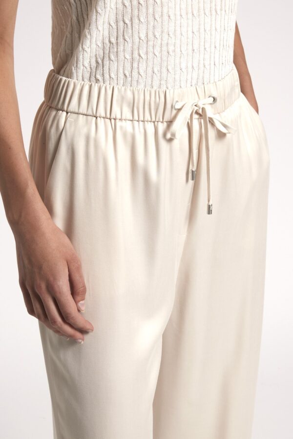 PESERICO PANTS IVORY - Afbeelding 2