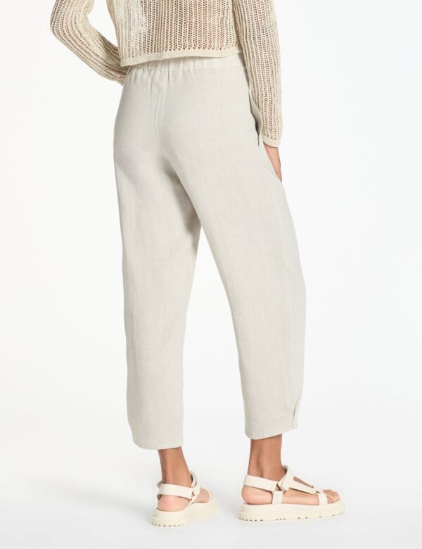 BROEK LINNEN MET GLANS - Afbeelding 3