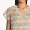 TAUPE GESTREEPTE TRUI - Afbeelding 2