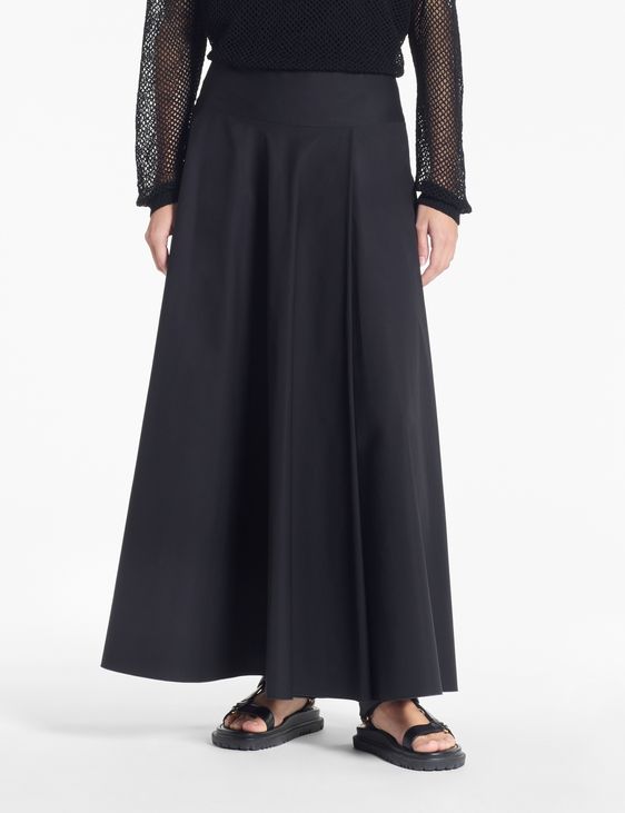 MAXI ROK POPLIN