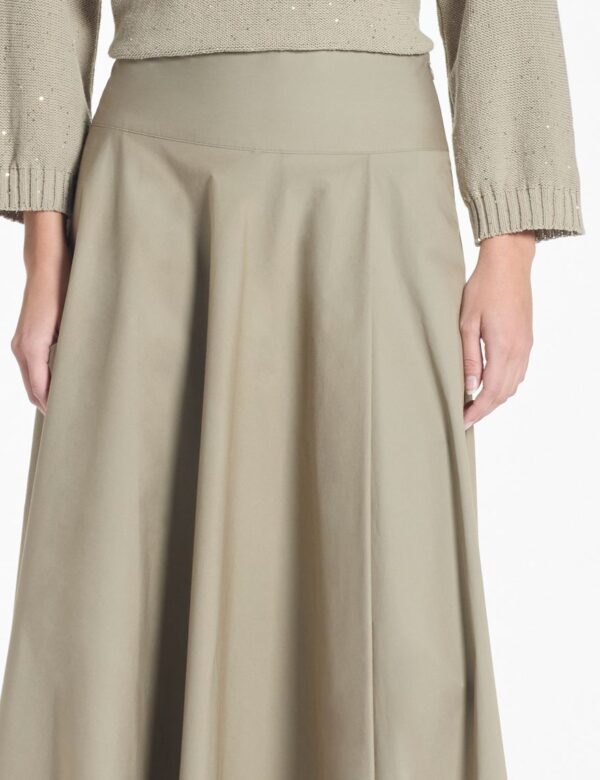 MAXI ROK POPLIN - Afbeelding 2