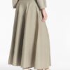 MAXI ROK POPLIN - Afbeelding 3