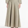MAXI ROK POPLIN