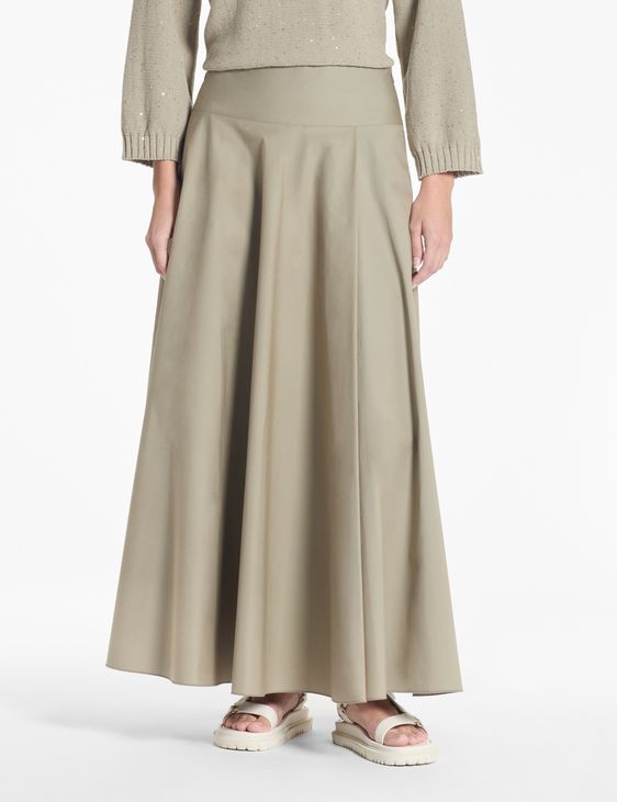MAXI ROK POPLIN