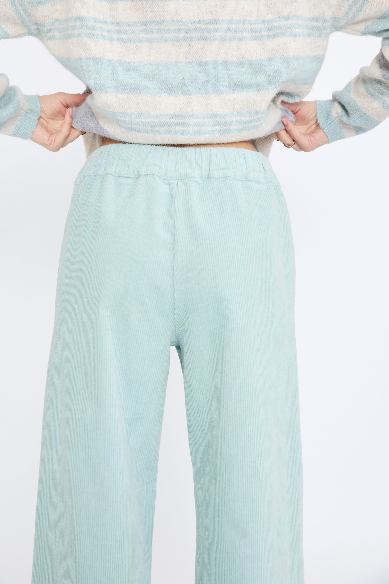 BROEK RIB BLUE - Afbeelding 3