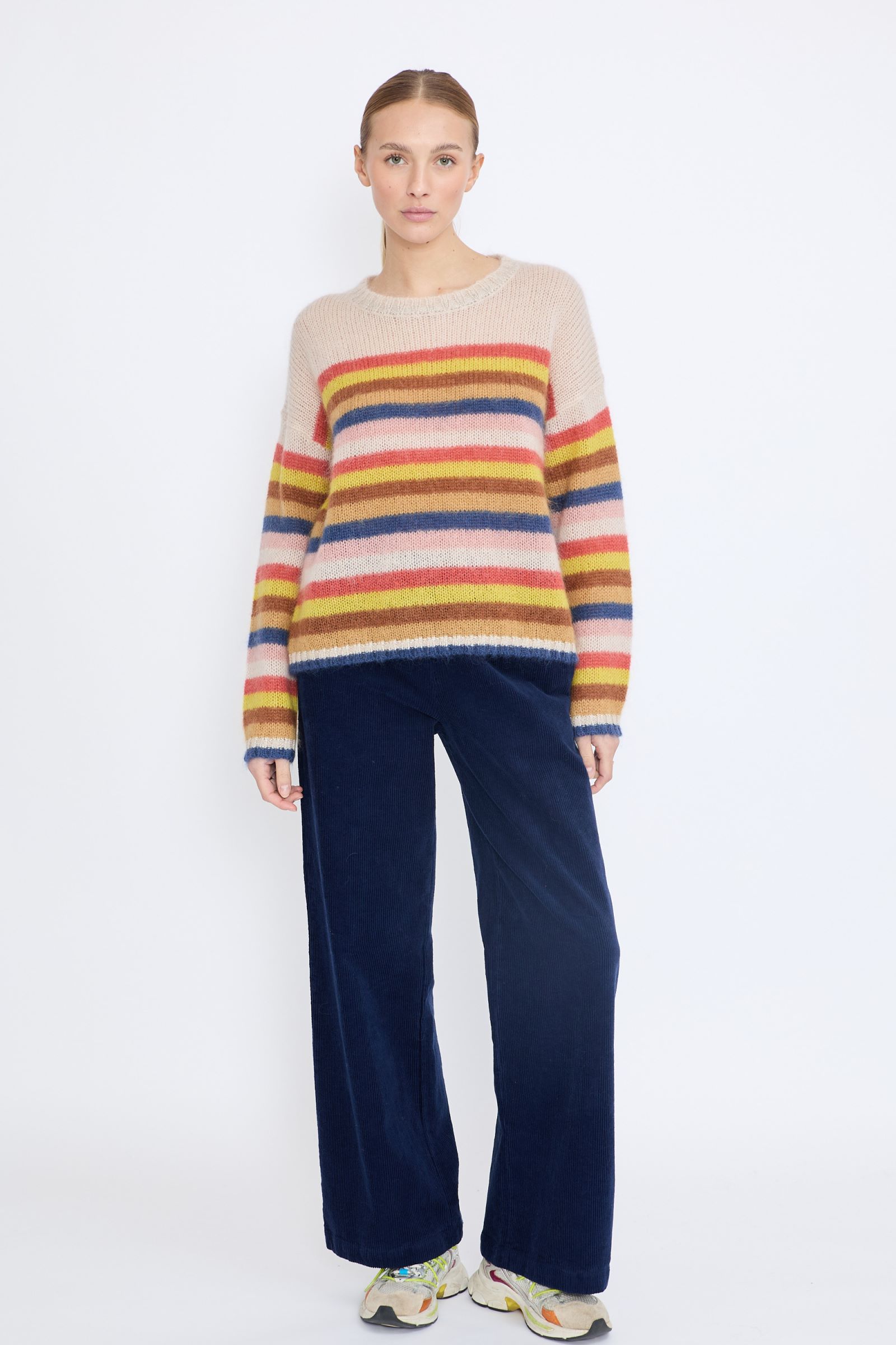 BROEK RIB NAVY - Afbeelding 5