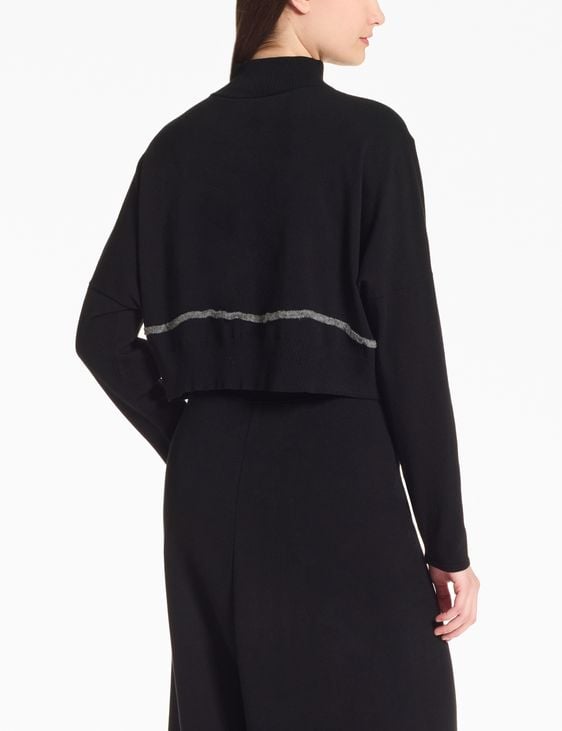 KORT VEST MET STREEPDETAIL - Afbeelding 4