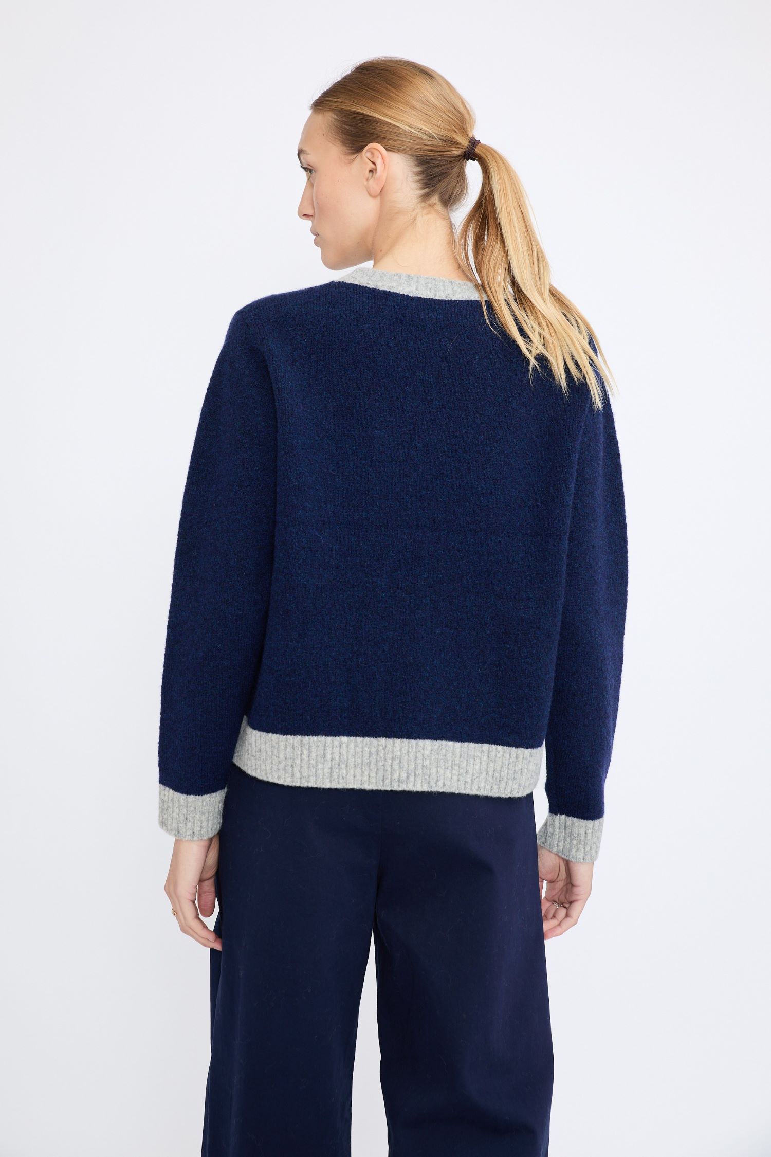 SWEATER GIGI NAVY - Afbeelding 2