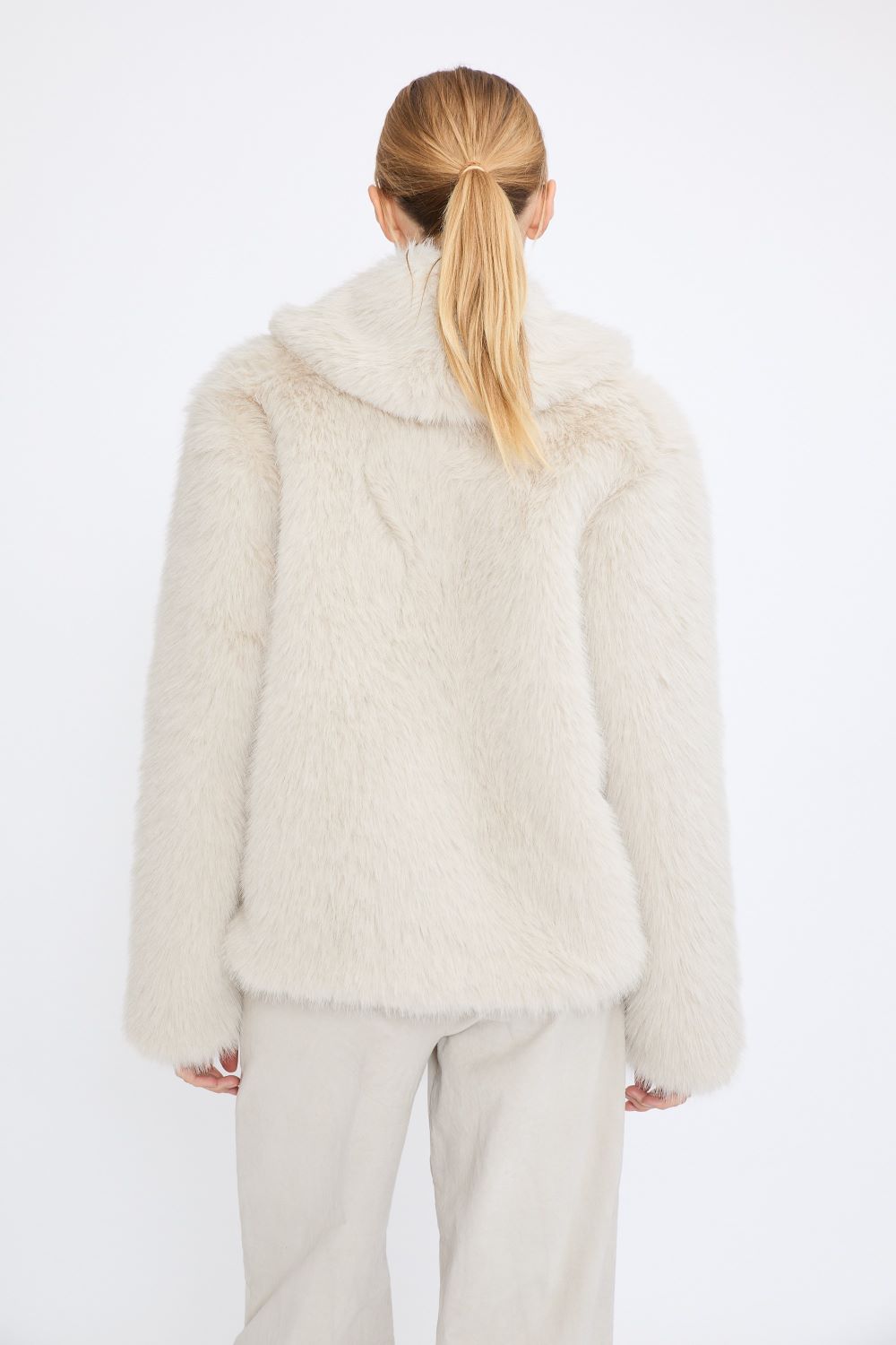 FAUX-FUR JASJE POPPY - Afbeelding 3
