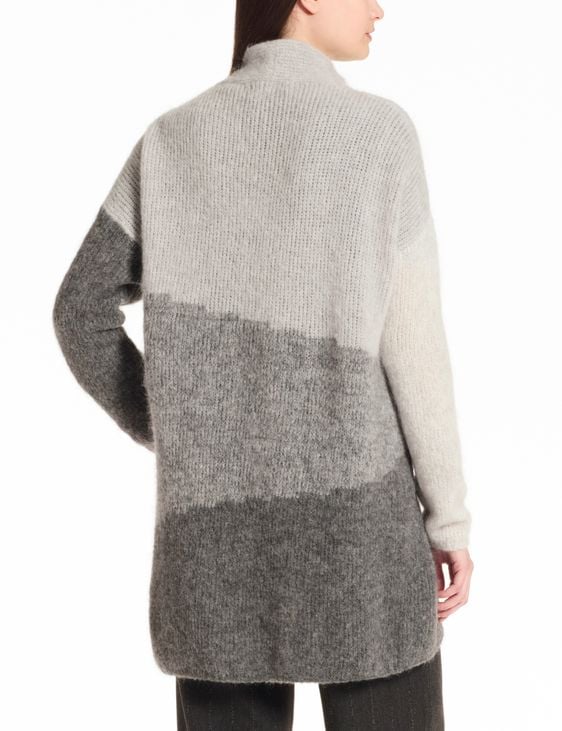 VEST OMBRÉ MOHAIR - Afbeelding 3