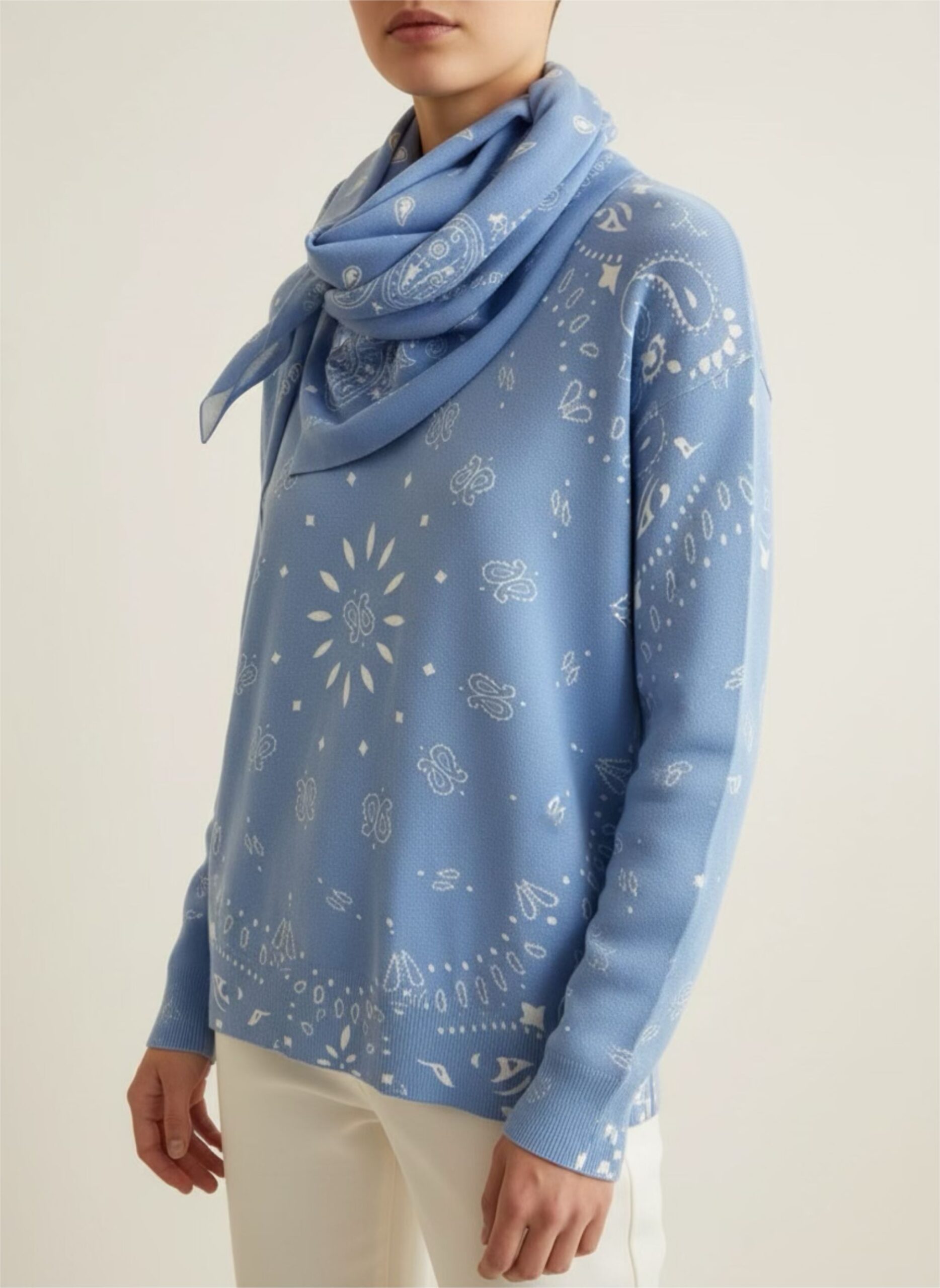 HET! BANDANA SJAAL BLUE - Afbeelding 2