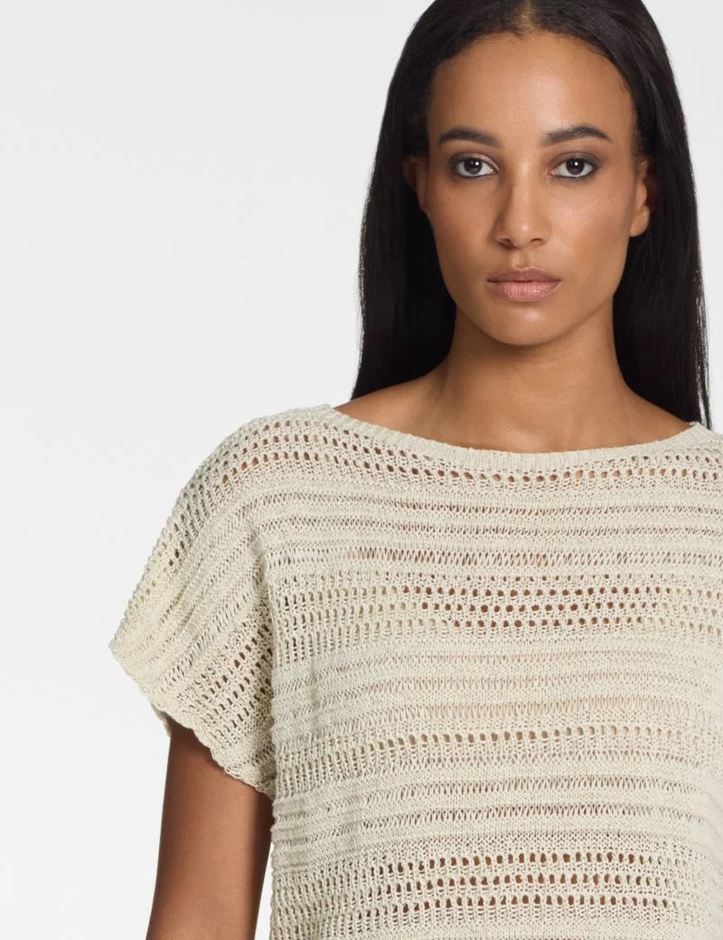 LINNEN TRUI BOOTHALS - Afbeelding 2