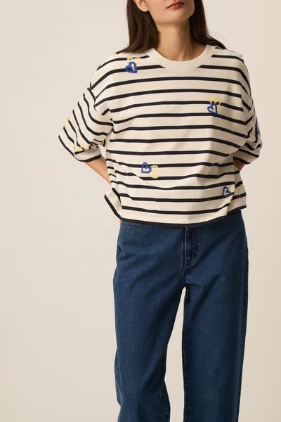 T-SHIRT FIONA INDIGO