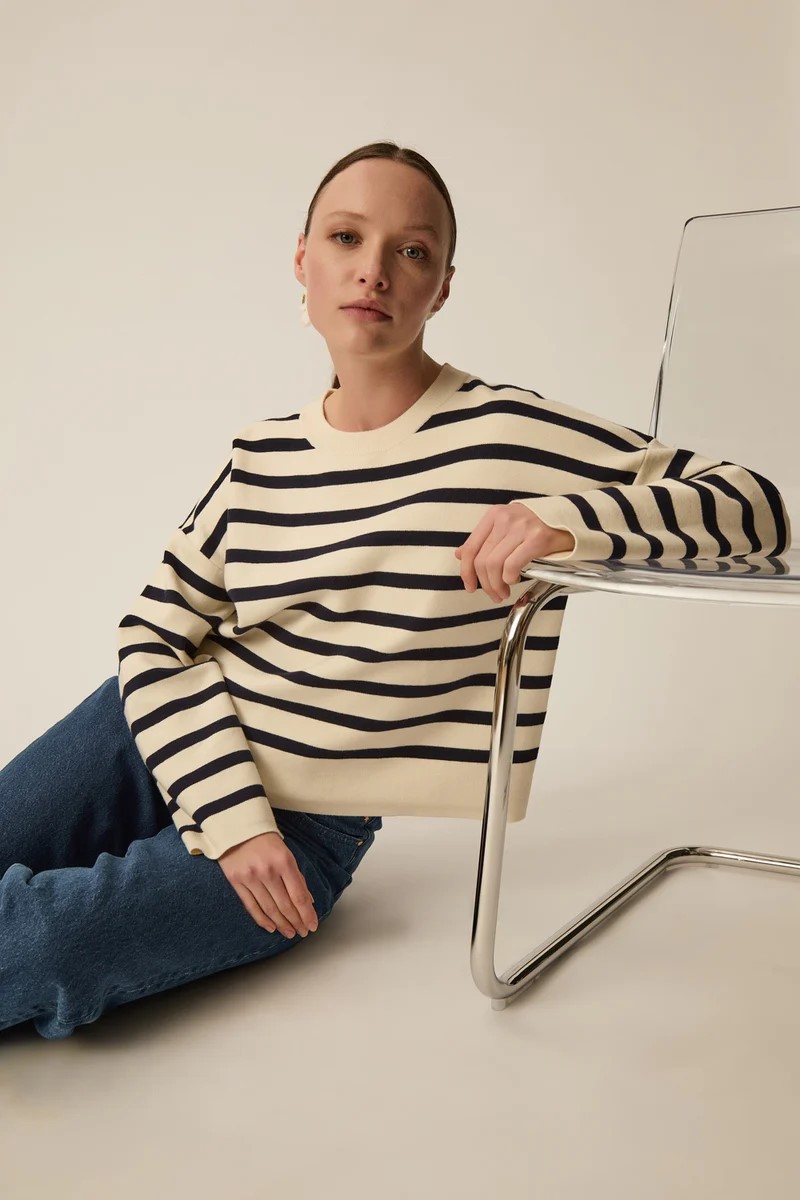 TRUI BISCOTE GESTREEPT