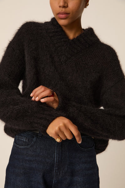 PULL CHARLENE NOIR