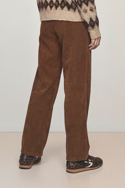 BROEK RIB CHOCO - Afbeelding 2